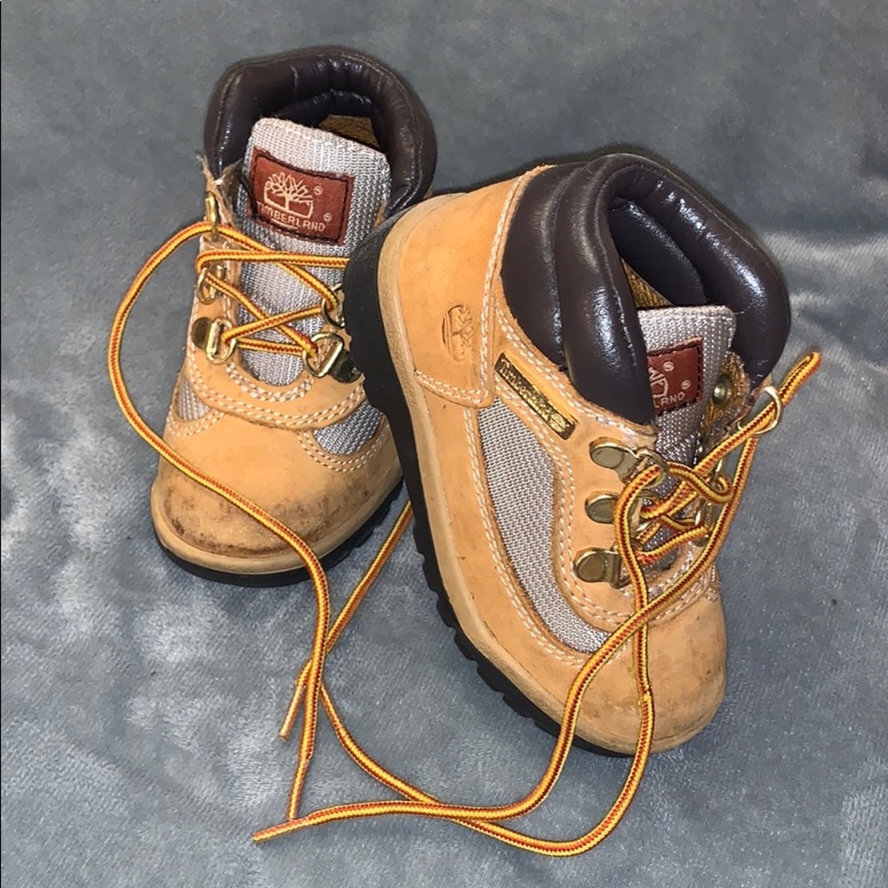 Size 7 Timberland boots for baby